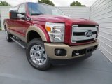 2013 Ruby Red Metallic Ford F250 Super Duty King Ranch Crew Cab 4x4 #81127788