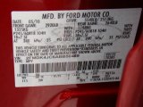 2010 Edge Color Code for Red Candy Metallic - Color Code: U6