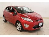 2012 Red Candy Metallic Ford Fiesta SES Hatchback #81127940