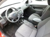 2007 Ford Focus ZX3 SE Coupe Charcoal Interior