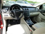 2010 Mazda CX-7 i Sport Sand Interior