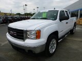 2008 GMC Sierra 1500 SLE Extended Cab 4x4 Front 3/4 View