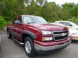 2007 Sport Red Metallic Chevrolet Silverado 1500 Classic Z71 Extended Cab 4x4 #81127740