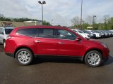 2013 Crystal Red Tintcoat Chevrolet Traverse LT AWD #81127738