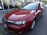 2010 Camellia Red Pearl Subaru Impreza 2.5i Sedan #81127977