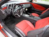 2012 Chevrolet Camaro SS/RS Convertible Inferno Orange/Black Interior