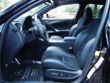 2012 Lexus IS 350 Black Interior
