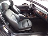 2007 BMW 3 Series 328xi Coupe Black Interior