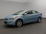 2013 Blue Sky Metallic Hyundai Elantra Limited #81171448