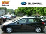 Obsidian Black Pearl Subaru Impreza in 2013