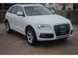 Glacier White Metallic Audi Q5 in 2013