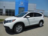 2013 White Diamond Pearl Honda CR-V EX-L AWD #81171228