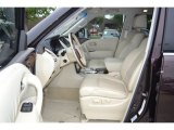2011 Infiniti QX 56 4WD Wheat Interior