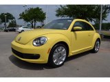 Yellow Rush Volkswagen Beetle in 2013