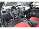 2013 Volkswagen Beetle Turbo Black/Red Interior