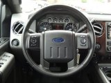 2012 Ford F350 Super Duty Lariat Crew Cab 4x4 Steering Wheel