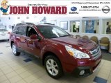 2013 Venetian Red Pearl Subaru Outback 2.5i Limited #81171209