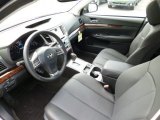 2013 Subaru Legacy 2.5i Limited Off Black Leather Interior