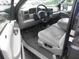 2000 Ford F350 Super Duty XLT Crew Cab 4x4 Dually Medium Graphite Interior
