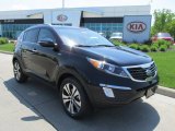 2013 Black Cherry Kia Sportage EX AWD #81171190