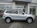 Irridescent Silver Blue Metallic Hyundai Santa Fe in 2010