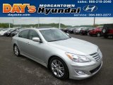 2013 Platinum Metallic Hyundai Genesis 3.8 Sedan #81171296