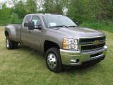 2013 Chevrolet Silverado 3500HD LT Extended Cab 4x4 Dually Front 3/4 View