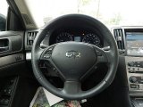 2010 Infiniti G 37 x AWD Coupe Steering Wheel