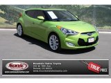 2012 Electrolyte Green Hyundai Veloster  #81225586