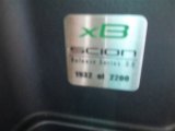 2006 Scion xB Release Series 3.0 Marks and Logos