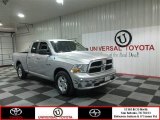 2010 Bright Silver Metallic Dodge Ram 1500 SLT Quad Cab #81225694