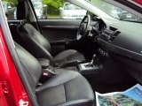 2011 Mitsubishi Lancer RALLIART AWD Front Seat