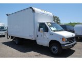 2002 Oxford White Ford E Series Cutaway E350 Commercial Moving Truck #81252944