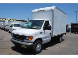 2007 Oxford White Ford E Series Cutaway E350 Commercial Moving Truck #81252941