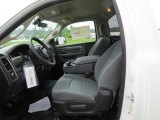 2013 Ram 3500 Tradesman Regular Cab Chassis Black/Diesel Gray Interior