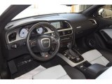 2011 Audi S5 3.0 TFSI quattro Cabriolet Black/Pearl Silver Silk Nappa Leather Interior