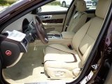 2013 Jaguar XF I4 T Barley/Truffle Interior