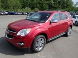 Crystal Red Tintcoat Chevrolet Equinox in 2013