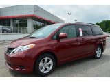 2013 Salsa Red Pearl Toyota Sienna LE #81253046