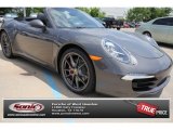 2013 Agate Grey Metallic Porsche 911 Carrera S Cabriolet #81288143