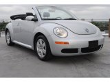 2007 Volkswagen New Beetle 2.5 Convertible Front 3/4 View