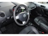 2007 Volkswagen New Beetle 2.5 Convertible Black Interior