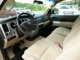 2007 Toyota Tundra Regular Cab 4x4 Beige Interior