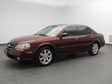 Merlot Red Metallic Nissan Maxima in 2002