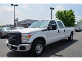 2013 Ford F250 Super Duty XL Crew Cab Front 3/4 View