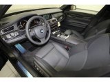 2013 BMW 7 Series 750i Sedan Black Interior