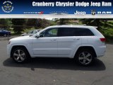 2014 Bright White Jeep Grand Cherokee Overland 4x4 #81287954