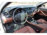 2013 BMW 5 Series 528i xDrive Sedan Cinnamon Brown Interior
