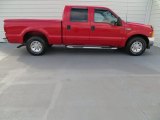 2001 Ford F250 Super Duty Red
