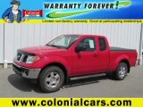 2007 Red Alert Nissan Frontier SE King Cab 4x4 #81288521